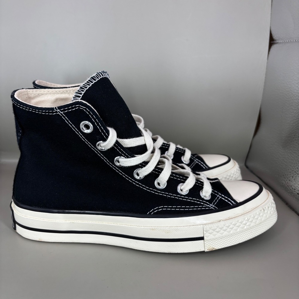 Converse Chuck 70 High Top Black Canvas Sneakers 162050C Mens 4 Womens 6